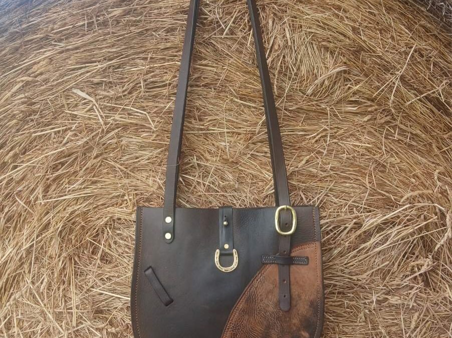 Vintage Leather Handbag -Hackney